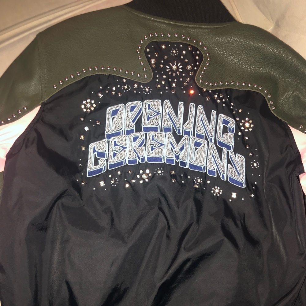 Opening ceremony studded jacket